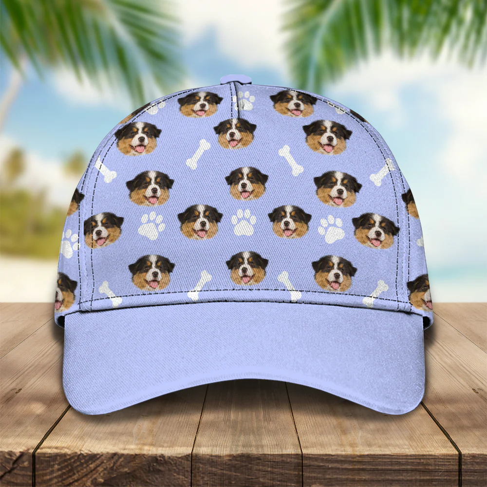 Custom Face Photo With Icon Dog Classic Cap TH10 892999 - Image 3