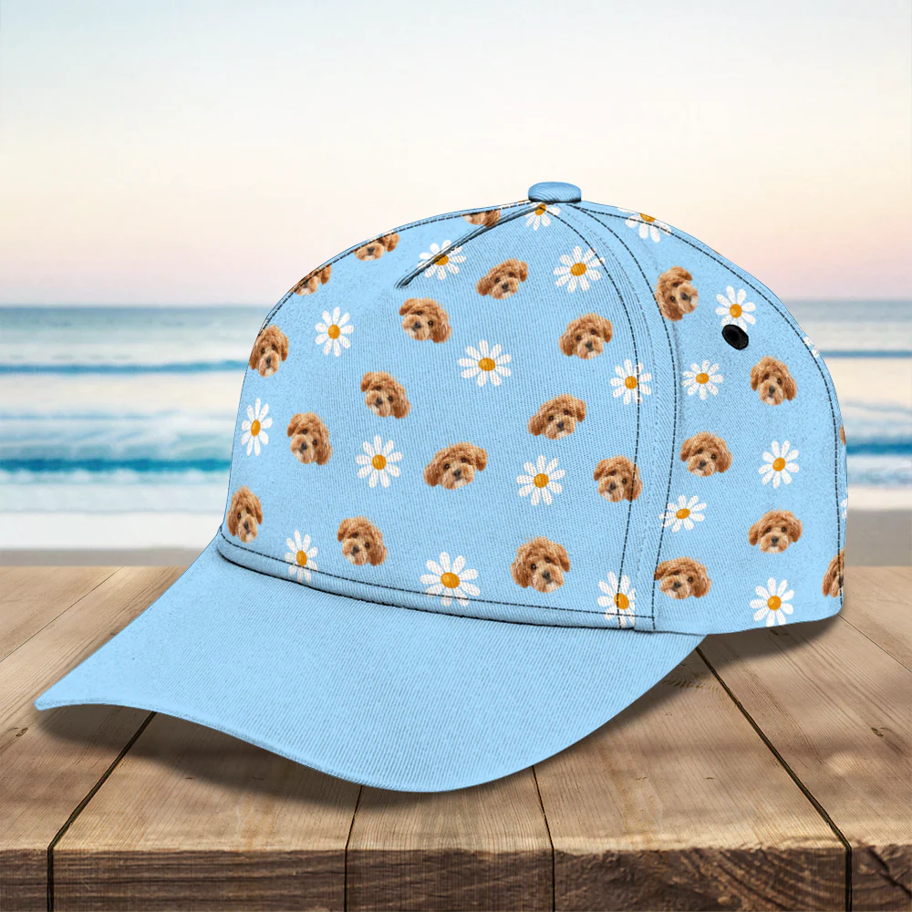 Custom Face Photo With Icon Dog Classic Cap TH10 892999 - Image 5