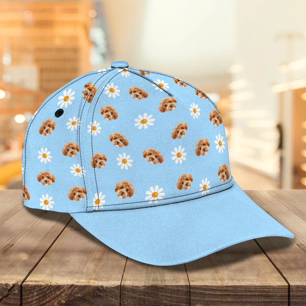 Custom Face Photo With Icon Dog Classic Cap TH10 892999 - Image 9