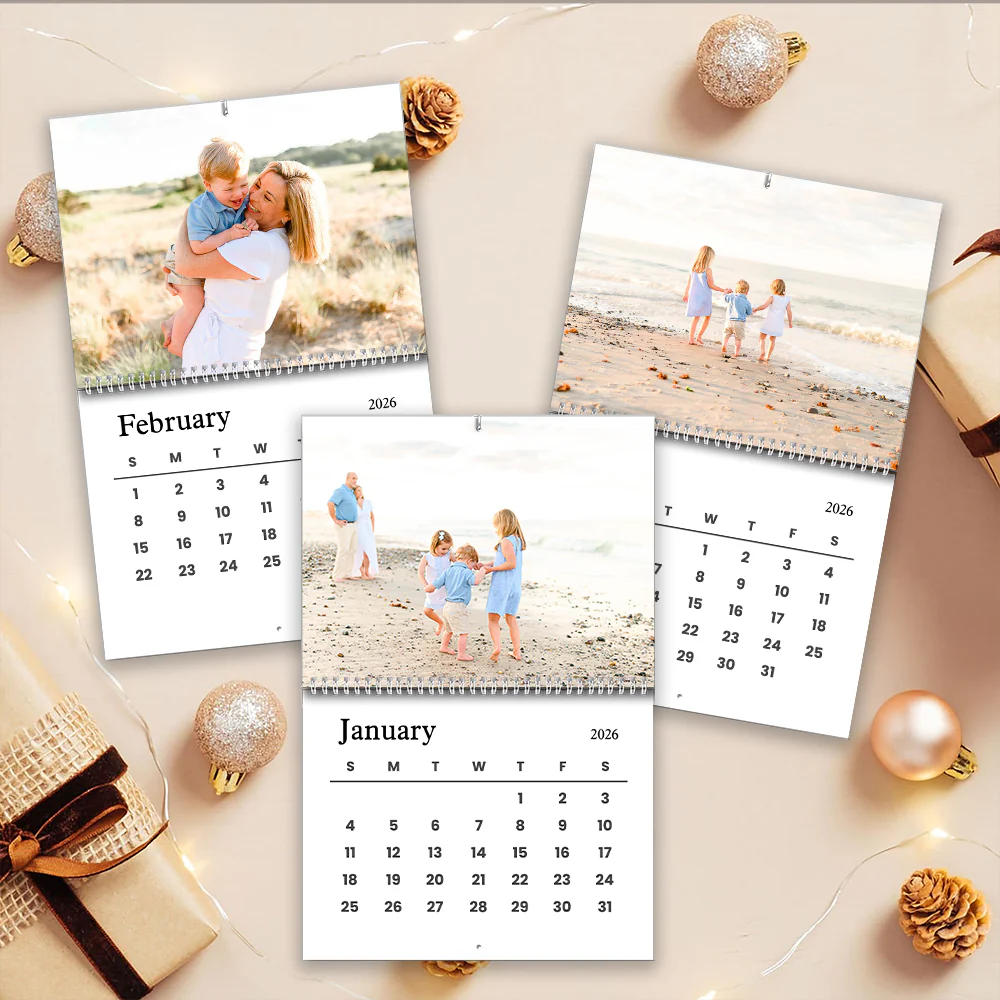 Custom Family Photo Calendar Gift For Family TH10 896699 - Image 6