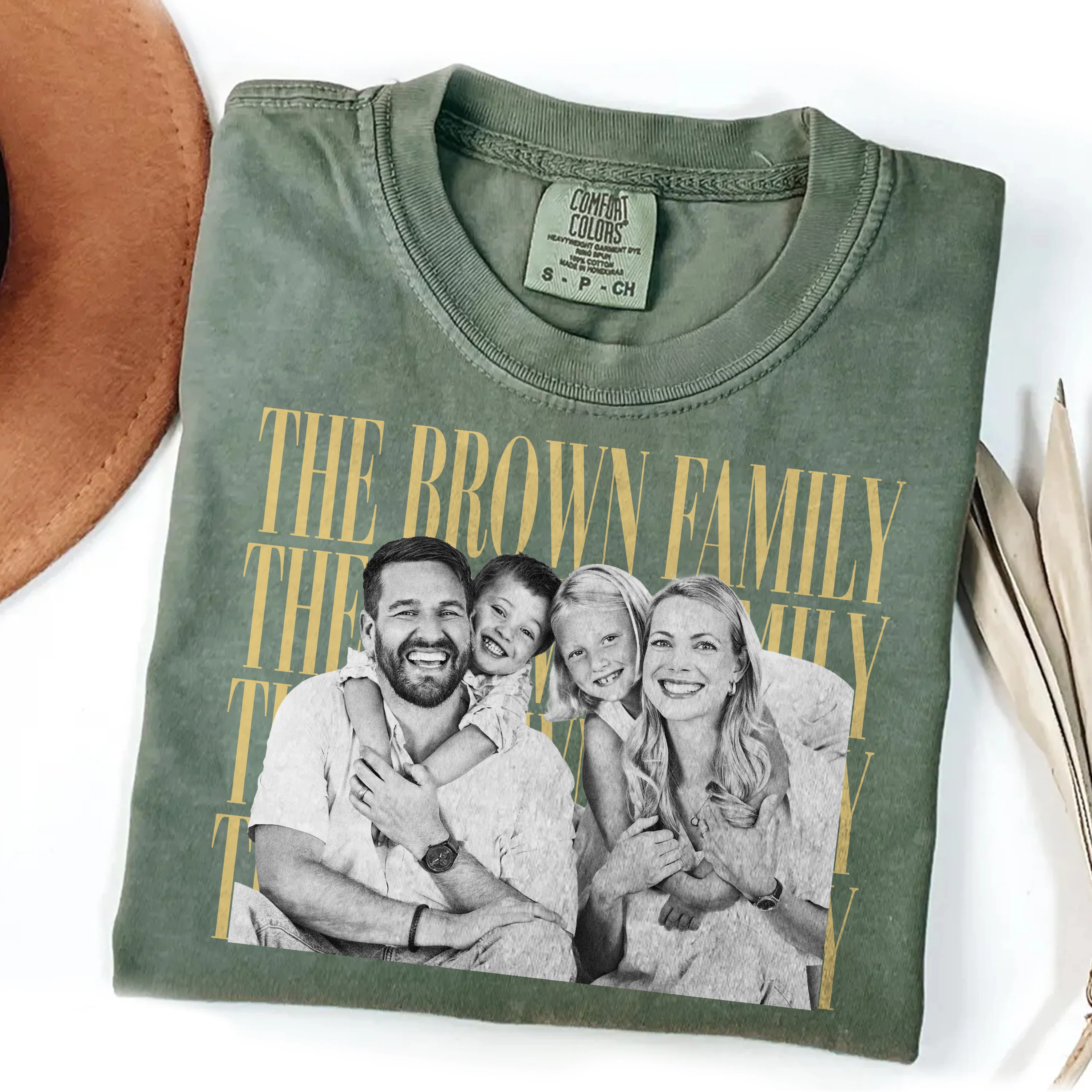 Custom Family Photo Comfort Shirt Family Celebration Gift TH10 170073 - Image 2