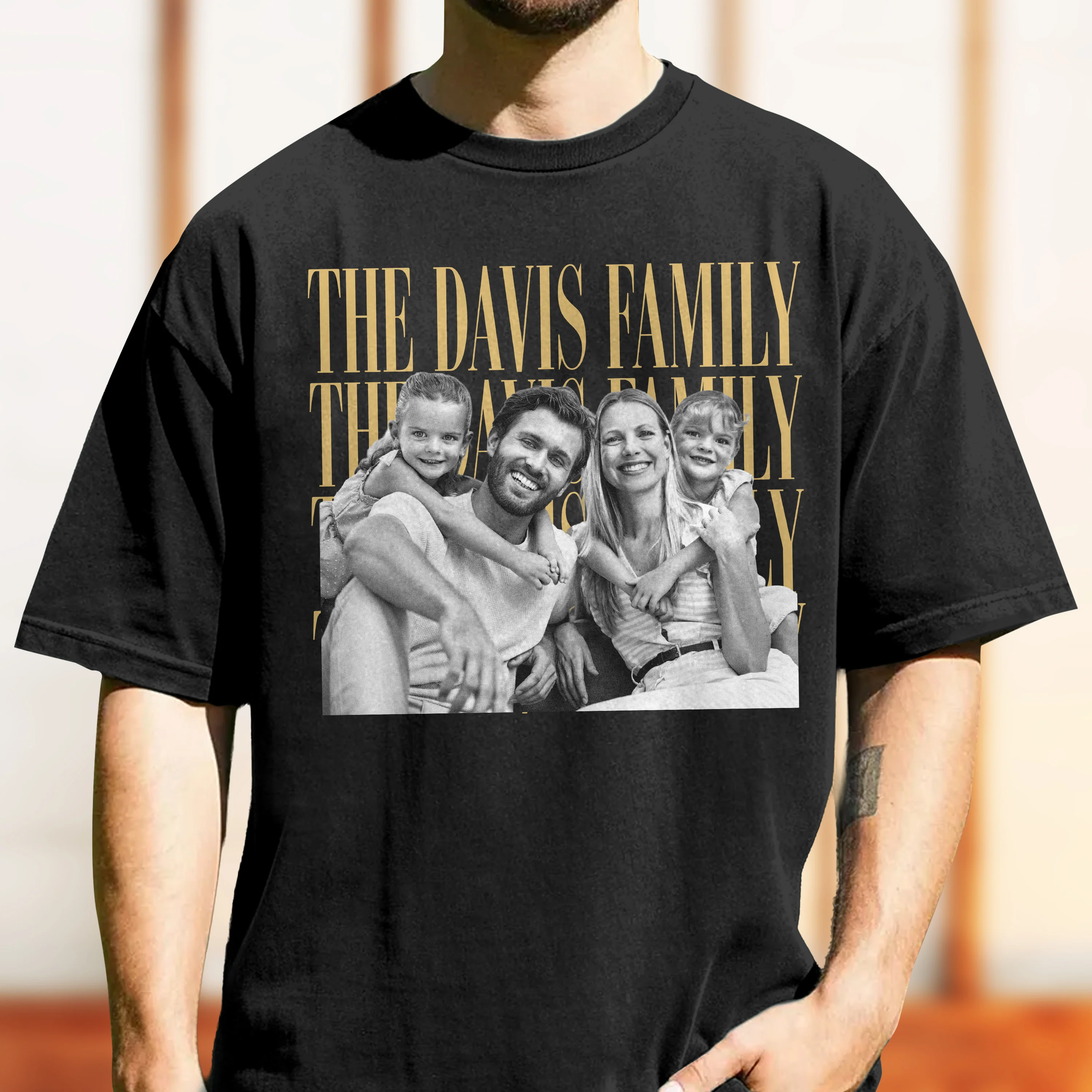 Custom Family Photo Comfort Shirt Family Celebration Gift TH10 170073 - Image 3