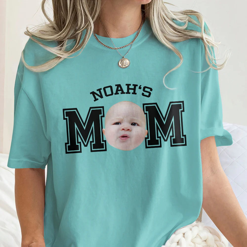 Custom Kid Photo Dad Mom Comfort Shirt HA75 897644 - Image 2