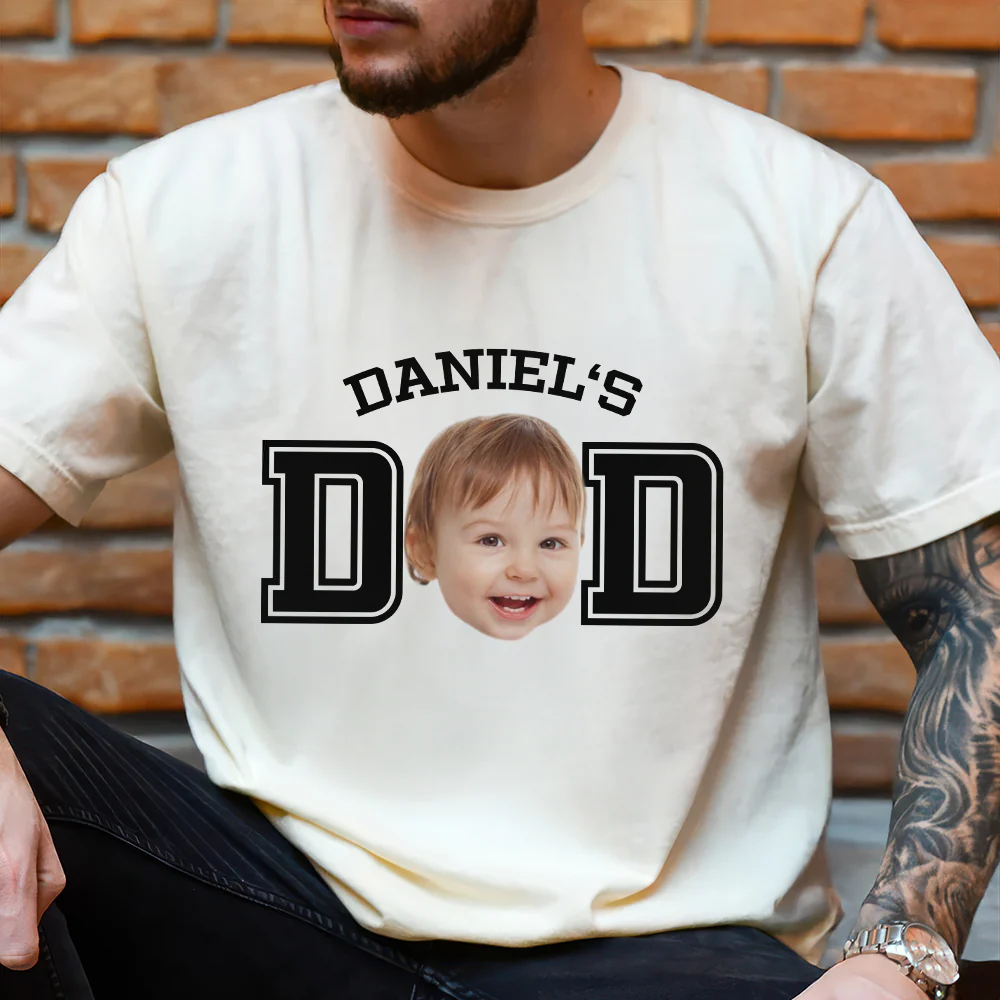 Custom Kid Photo Dad Mom Comfort Shirt HA75 897644 - Image 3