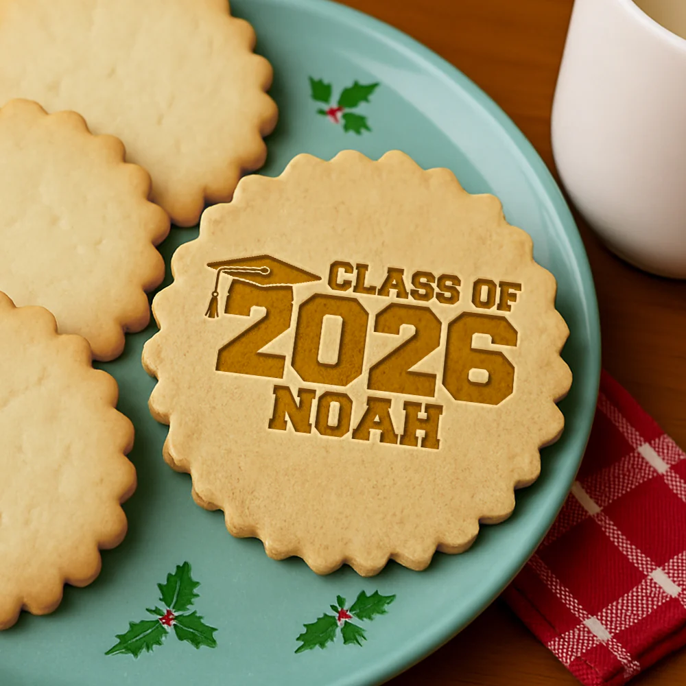 Custom Name Class of 2026 Cookie Stamp Graduation Party Gift CH07 910204 - Image 3