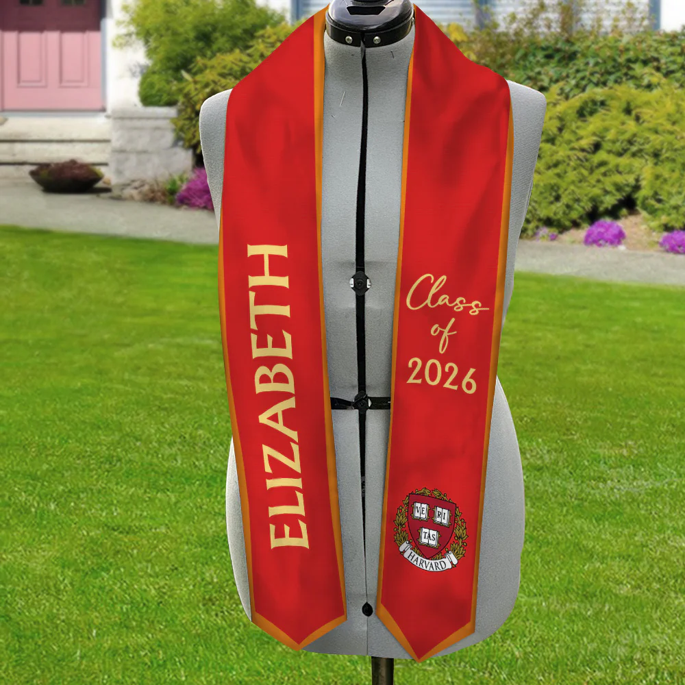 Custom Name Class of 2026 Graduation Stole TH10 898343 - Image 2