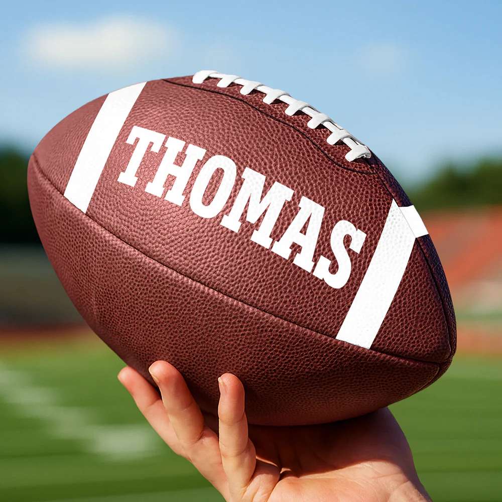 Custom Name Football Ball Perfect Gift for Football Lovers LM32 897655 - Image 2