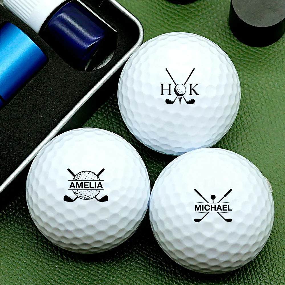 Custom Name Golf Ball Stamp Gift For Golfer, Golf Lovers CH07 895654 - Image 2