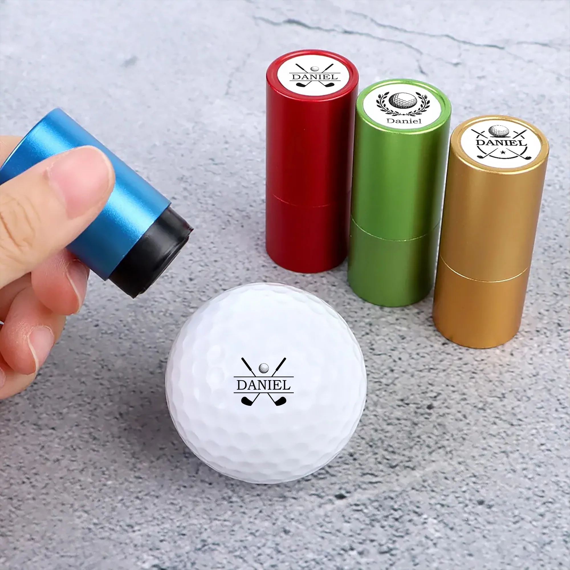 Custom Name Golf Ball Stamp Gift For Golfer, Golf Lovers HO82 900856 - Image 3