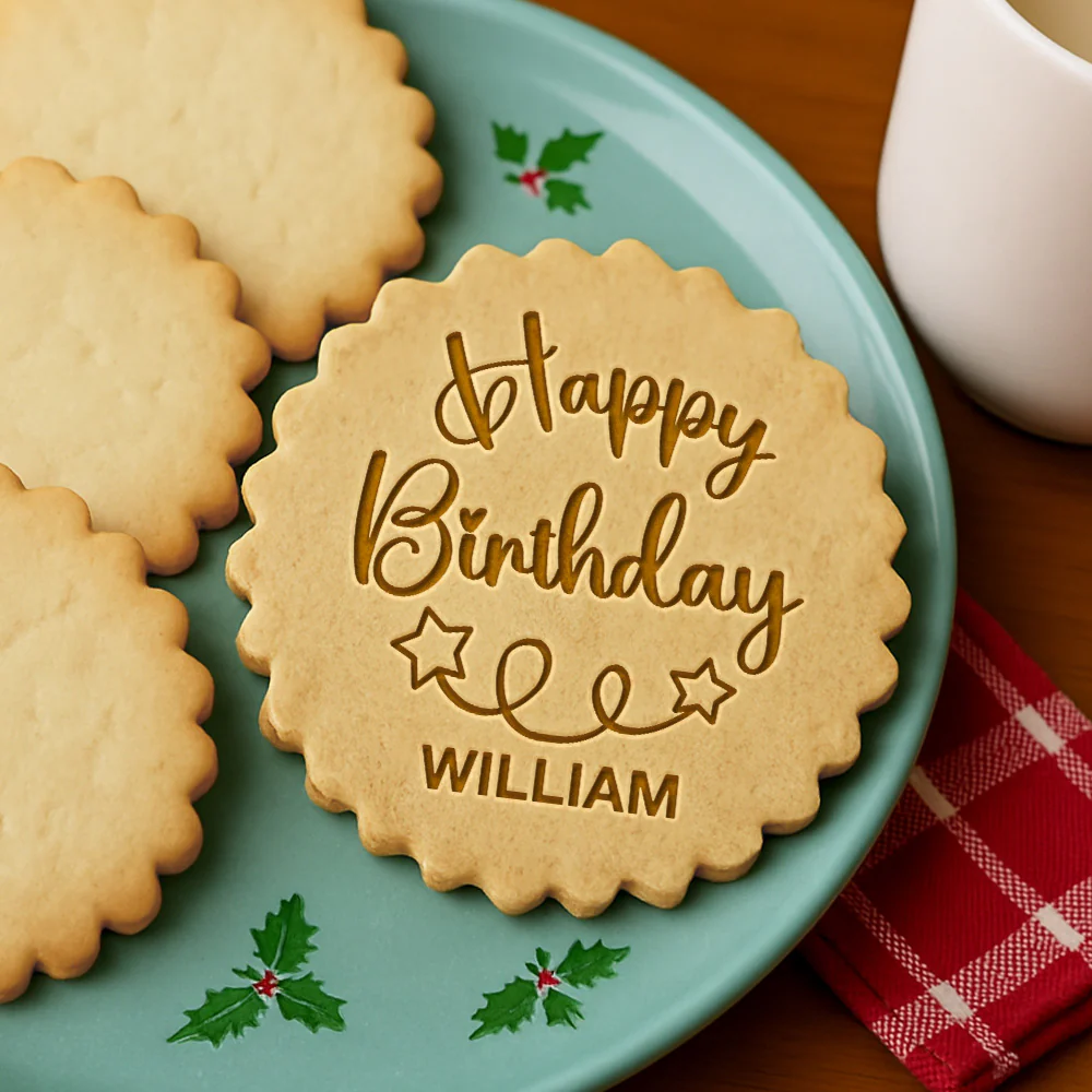 Custom Name Happy Birthday - Personalized Cookie Stamp HA75 898468 - Image 3