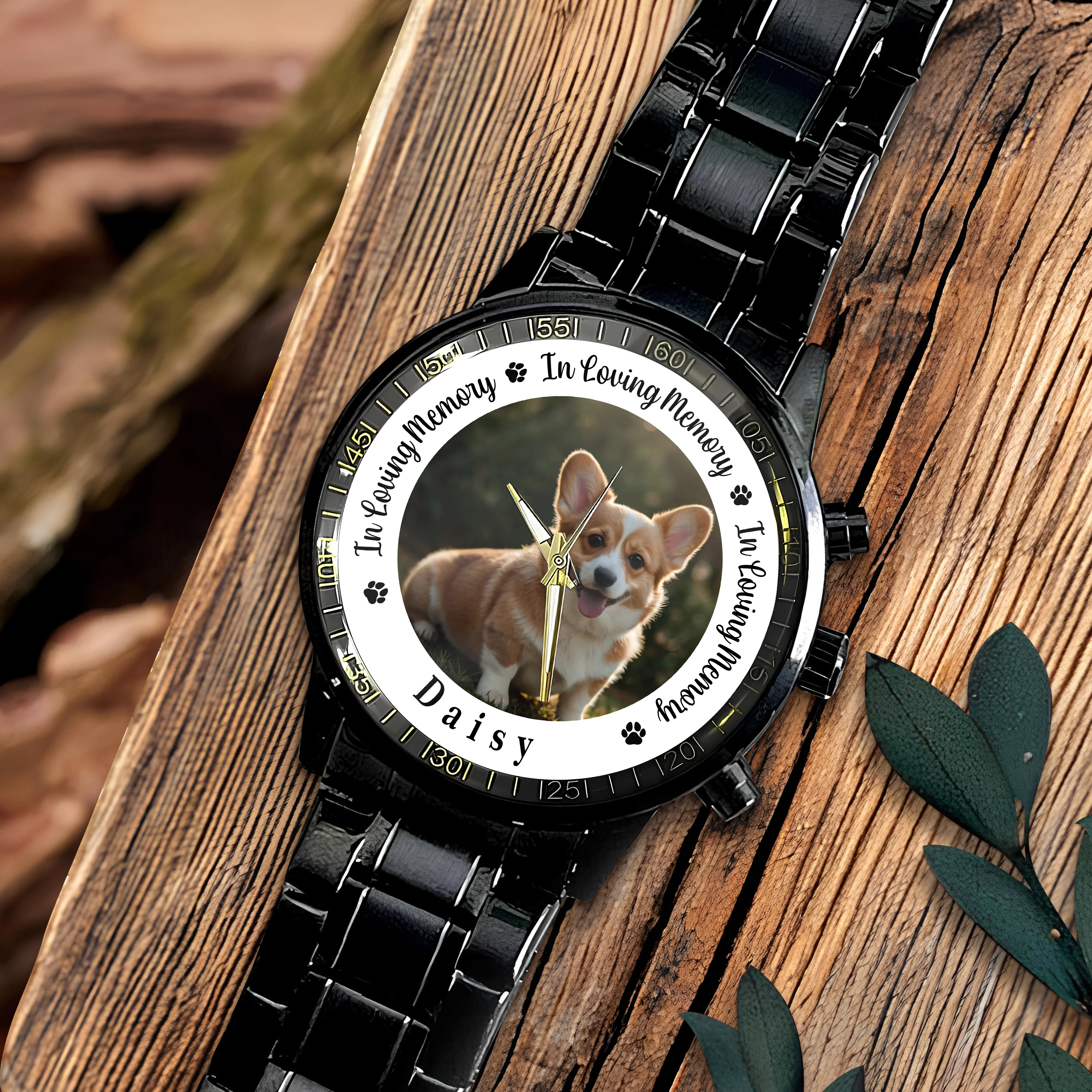 Custom Pet Memorial Photo - Personalized Men's Watch Gift For Dog Cat Lovers TH10 894261 - Image 6