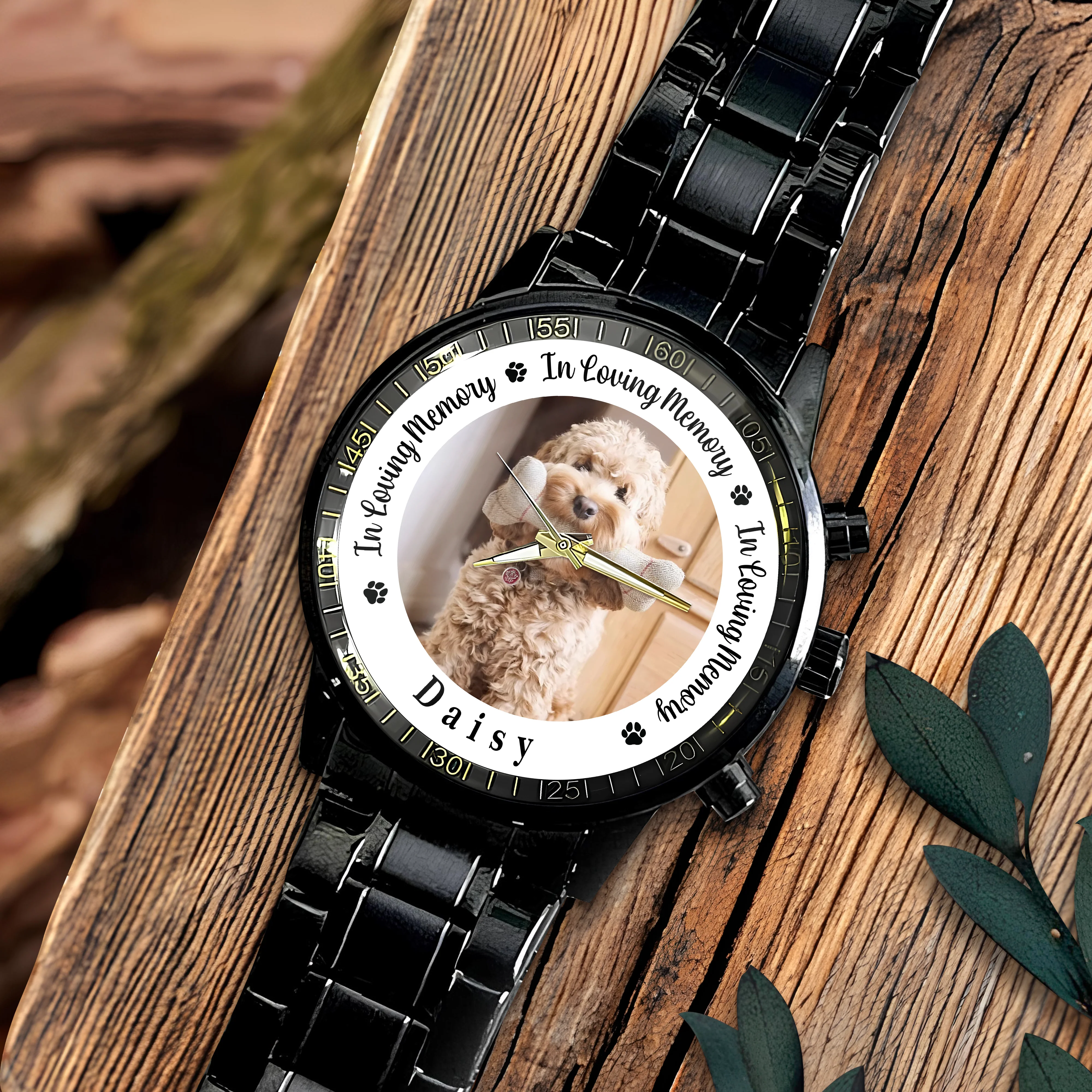 Custom Pet Memorial Photo - Personalized Men's Watch Gift For Dog Cat Lovers TH10 894261 - Image 9
