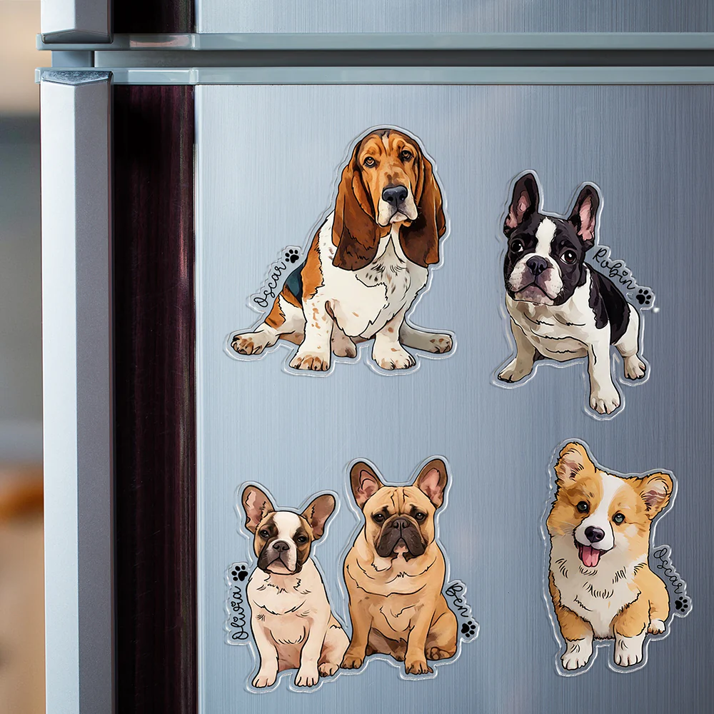 Custom Pet Photo Acrylic Magnet Gift For Pet Lovers HO82 900778 - Image 5