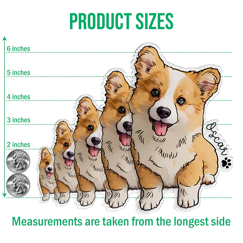 Custom Pet Photo Acrylic Magnet Gift For Pet Lovers HO82 900778 - Image 6