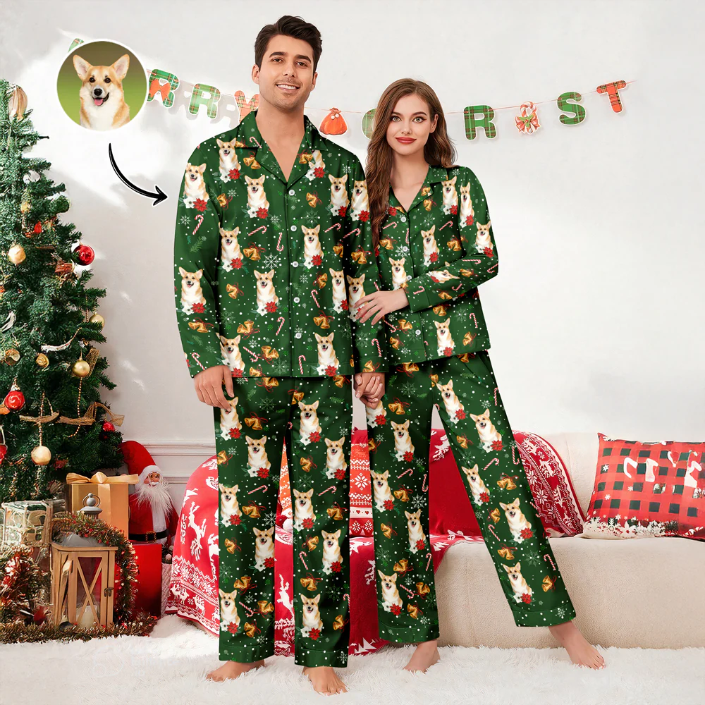 Custom Pet Photo Christmas Pajamas Gift For Pet Lovers TH10 896047 - Image 6