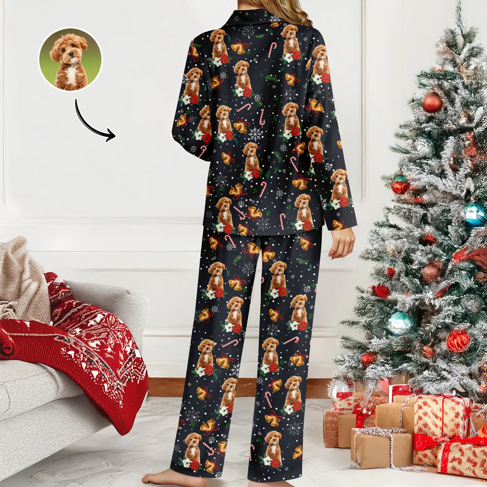 Custom Pet Photo Christmas Pajamas Gift For Pet Lovers TH10 896047 - Image 8