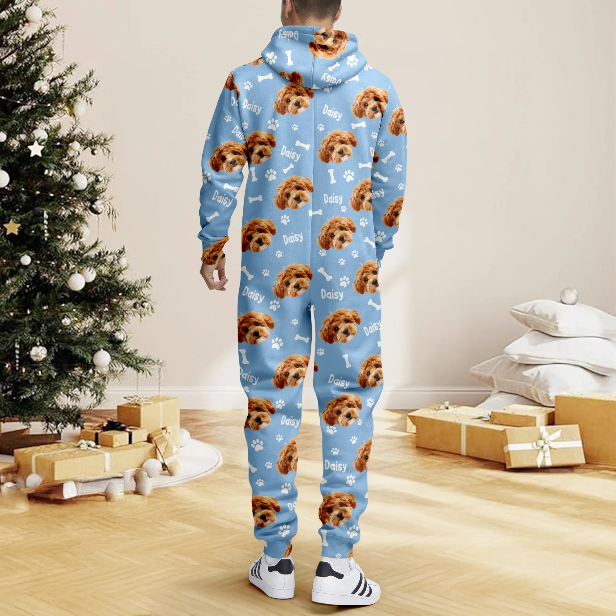 Custom Pet Photo Onesie Pajamas Gift For Pet Lovers CH07 899666 - Image 11