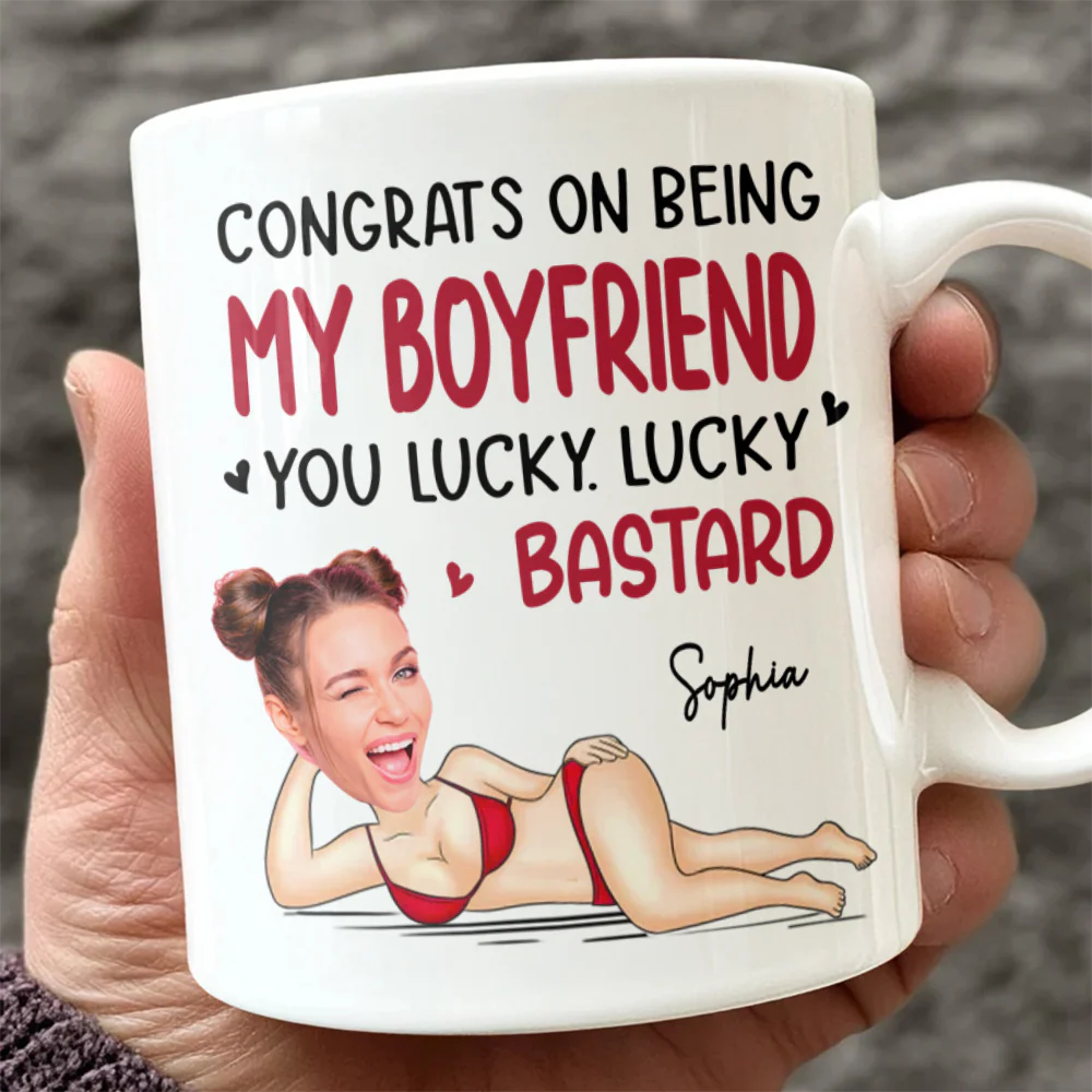 Custom Photo Anniversary Wedding Personalized Mug Gifts For Husband And Wife, Him And Her LM32 897577 - Image 5
