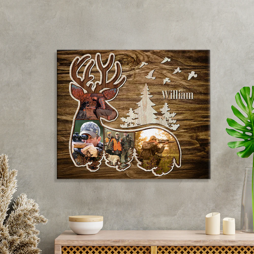 Custom Photo Canvas Gifts For Deer Hunting Lovers TH10 896767