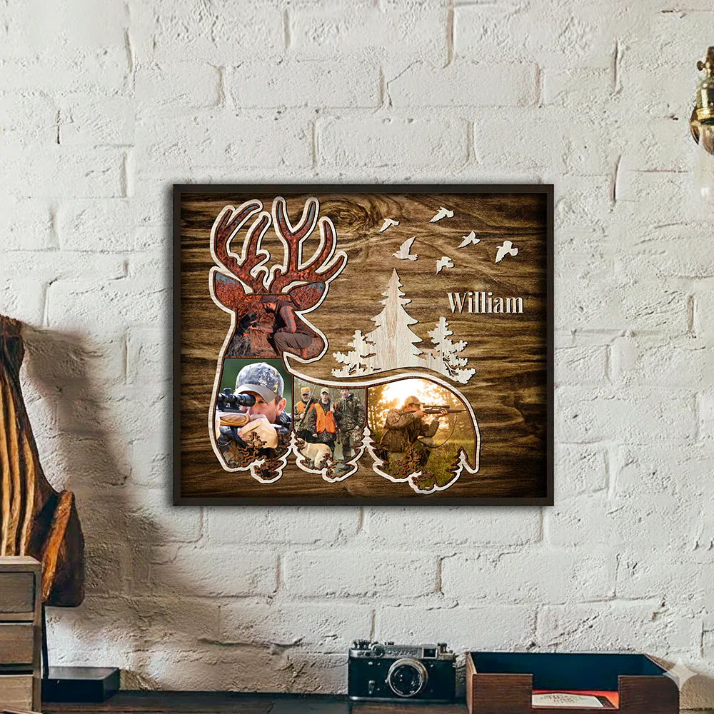 Custom Photo Canvas Gifts For Deer Hunting Lovers TH10 896767 - Image 6