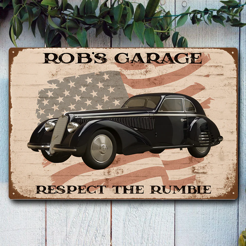 Custom Photo Car Metal Sign Gift For Car Lovers TH10 896701 - Image 6