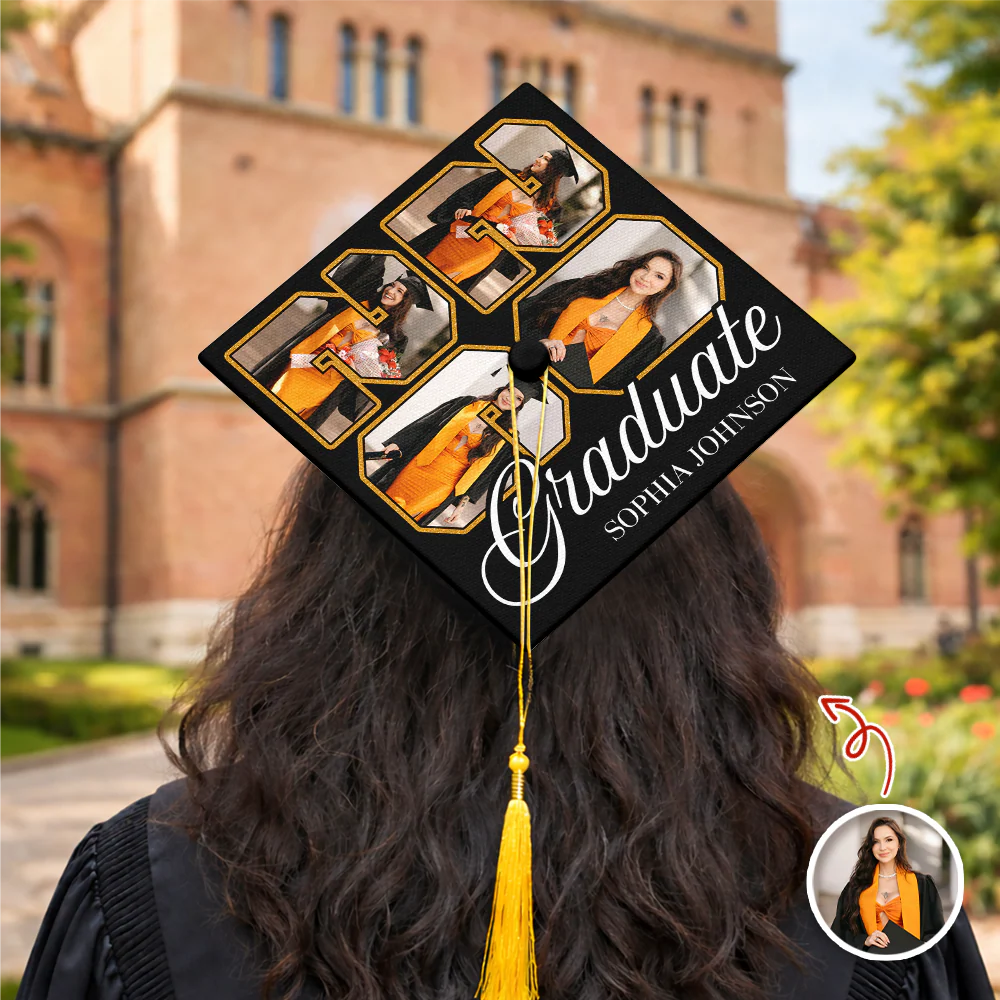 Custom Photo Class Of 2026 Personalized Graduation Cap Topper HA75 920614 - Image 7
