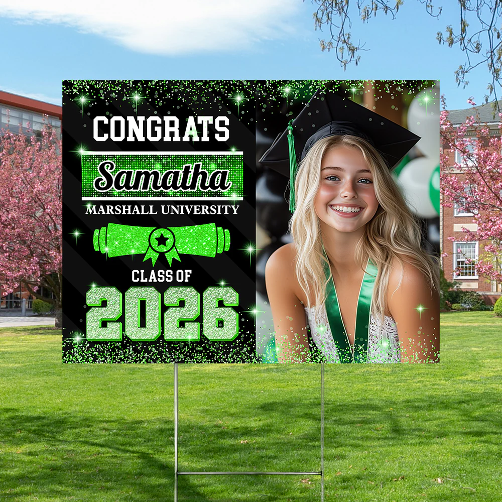 Custom Photo Congrats Class of 2026 Graduation Yard Sign CH07 910734 - Image 20