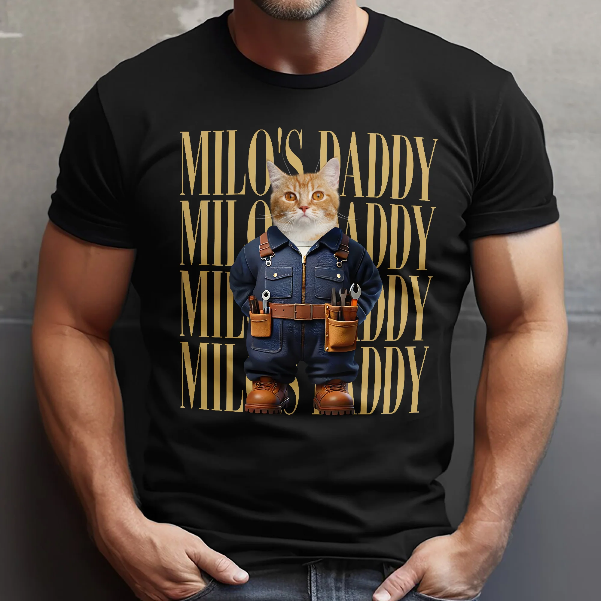 Custom Photo Cool Dog Cat Career Uniforms Comfort Shirt Gift For Pet Lovers LM32 669469