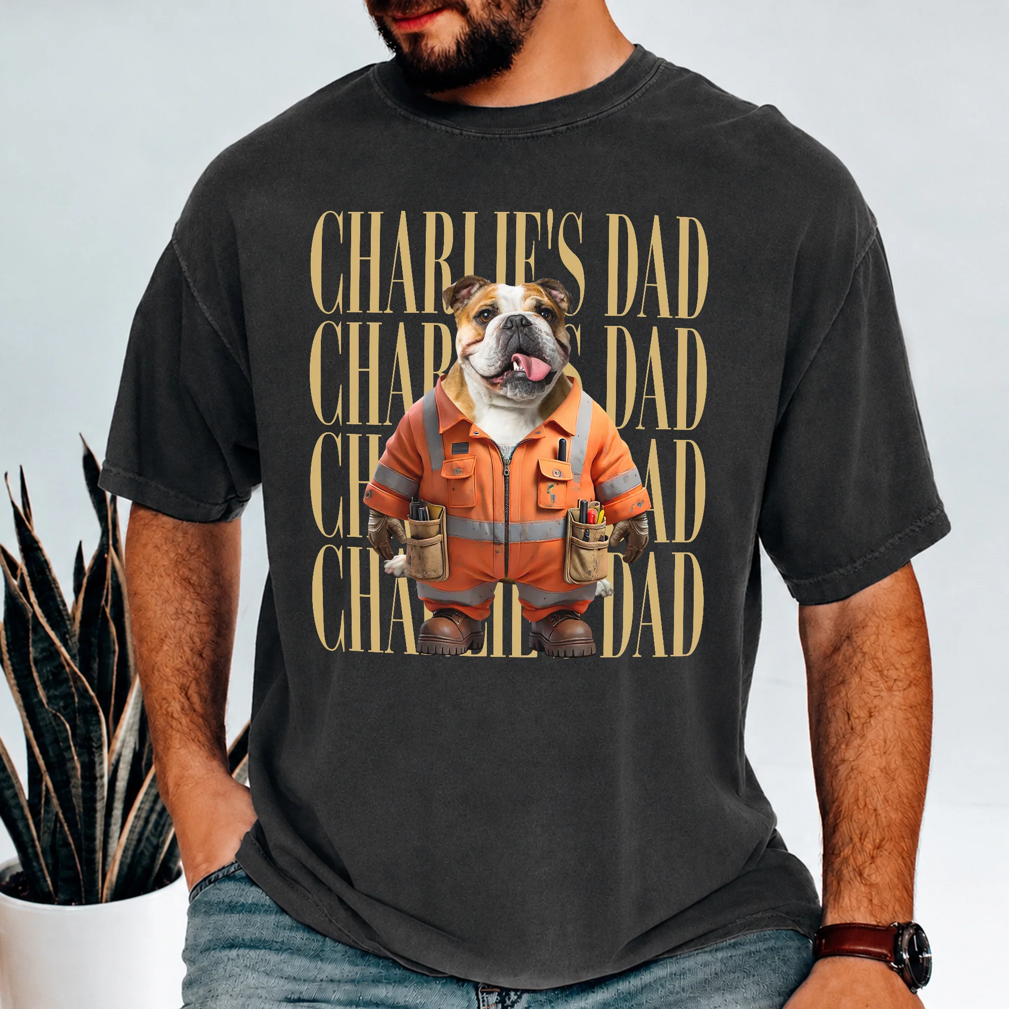 Custom Photo Cool Dog Cat Career Uniforms Comfort Shirt Gift For Pet Lovers LM32 669469 - Image 2