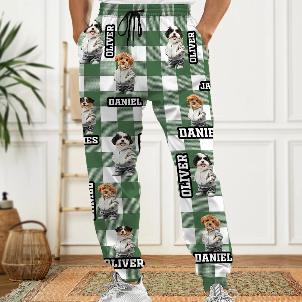 Custom Photo Cool Dog Christmas Sweatpants HA75 892922 - Image 8