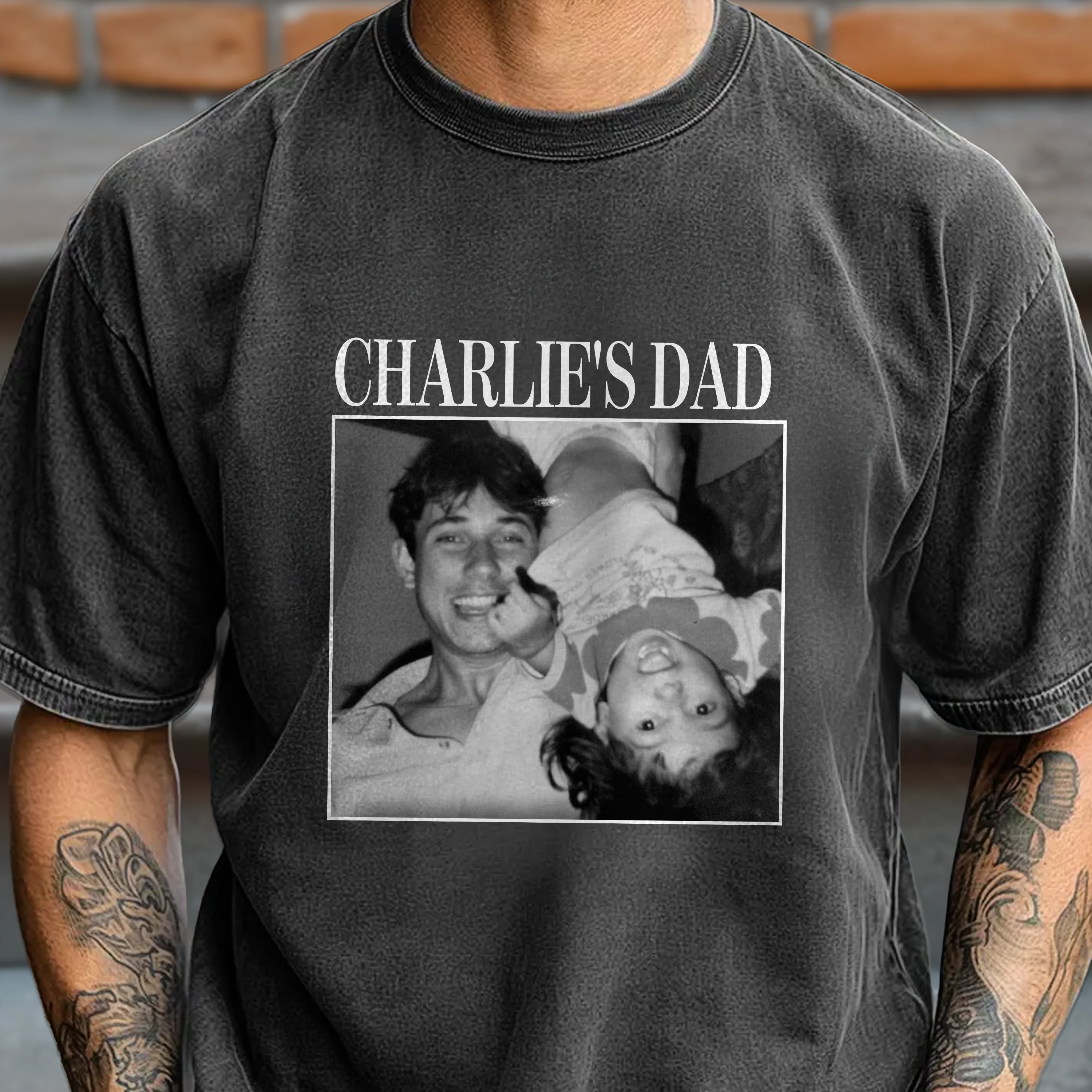 Custom Photo Dad Comfort Shirt Vintage Father's Day Gift HO82 902726 - Image 2