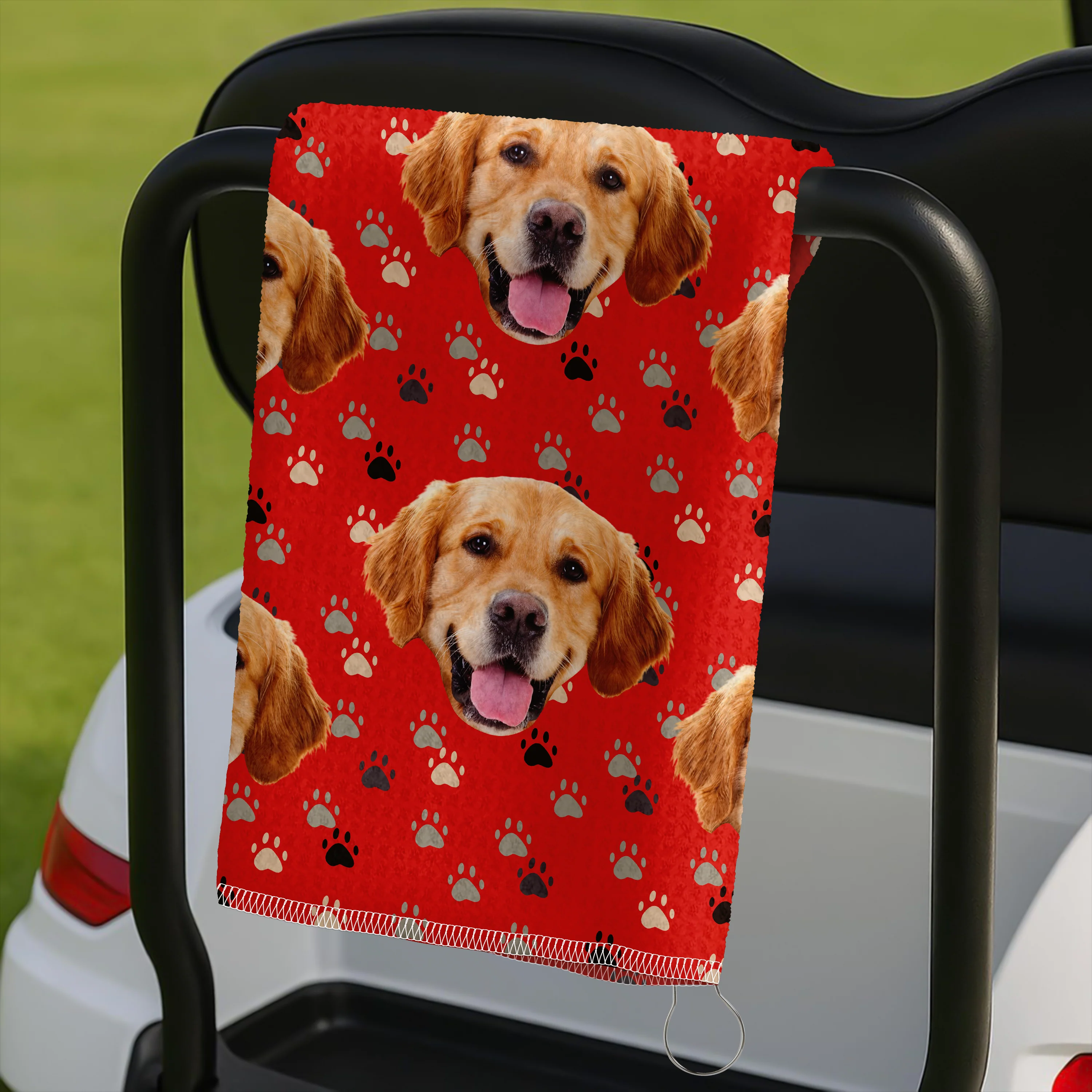 Custom Photo Dog Cat For Sport Player Golf Towel HA75 892562 - Image 4