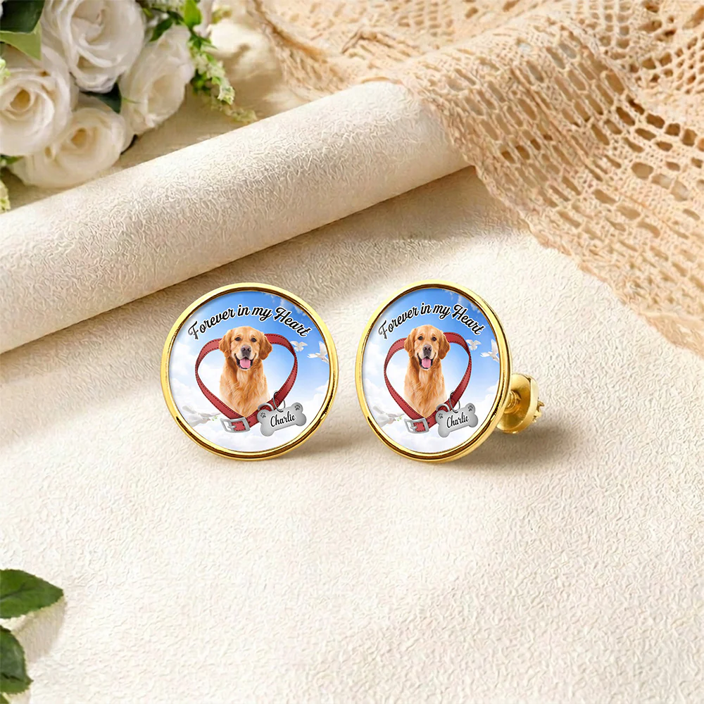 Custom Photo Forever In My Heart Memorial Lapel Pin LM32 899693 - Image 6