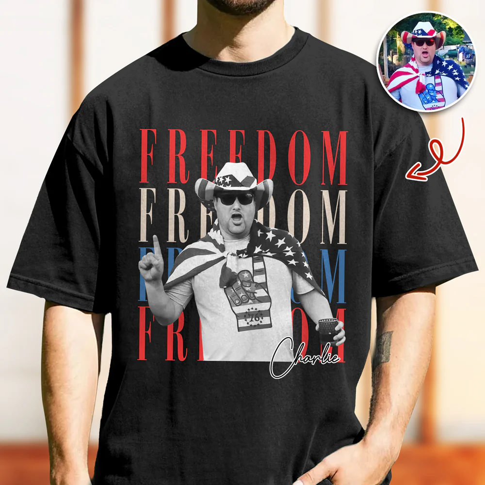 Custom Photo Freedom 250th Anniversary Comfort Shirt HO82 902730 - Image 6