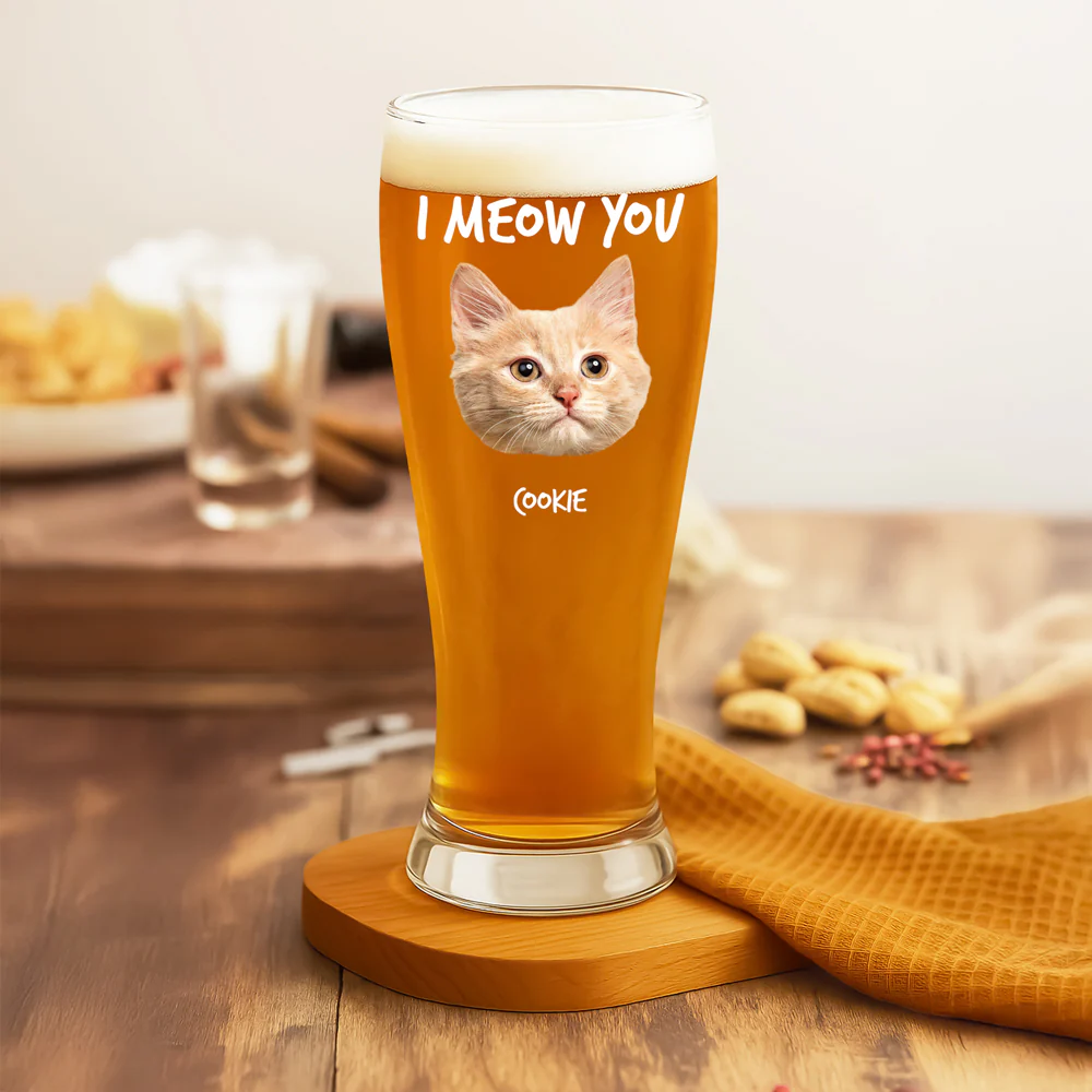 Custom Photo From The Reasons You Drink We Woof You Dog Pilsner Glass HA75 892746 - Image 8
