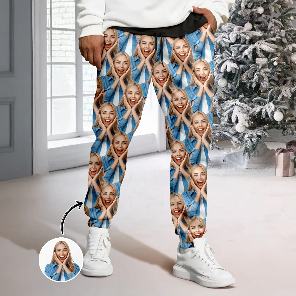 Custom Photo Funny Moment Human Sweatpants HA75 897680 - Image 2