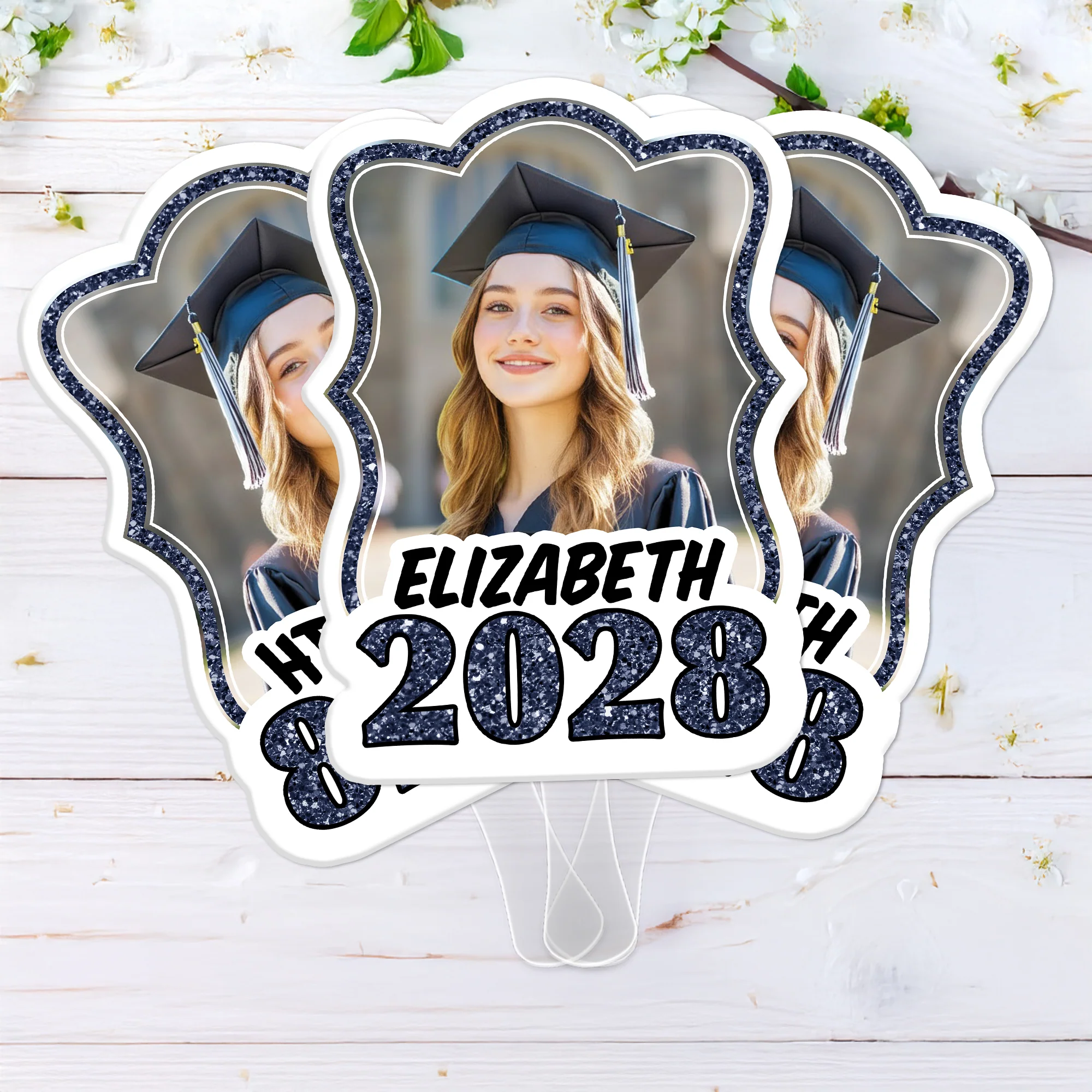 Custom Photo Graduate Class Of 2026 Face Fan LM32 899135 - Image 4