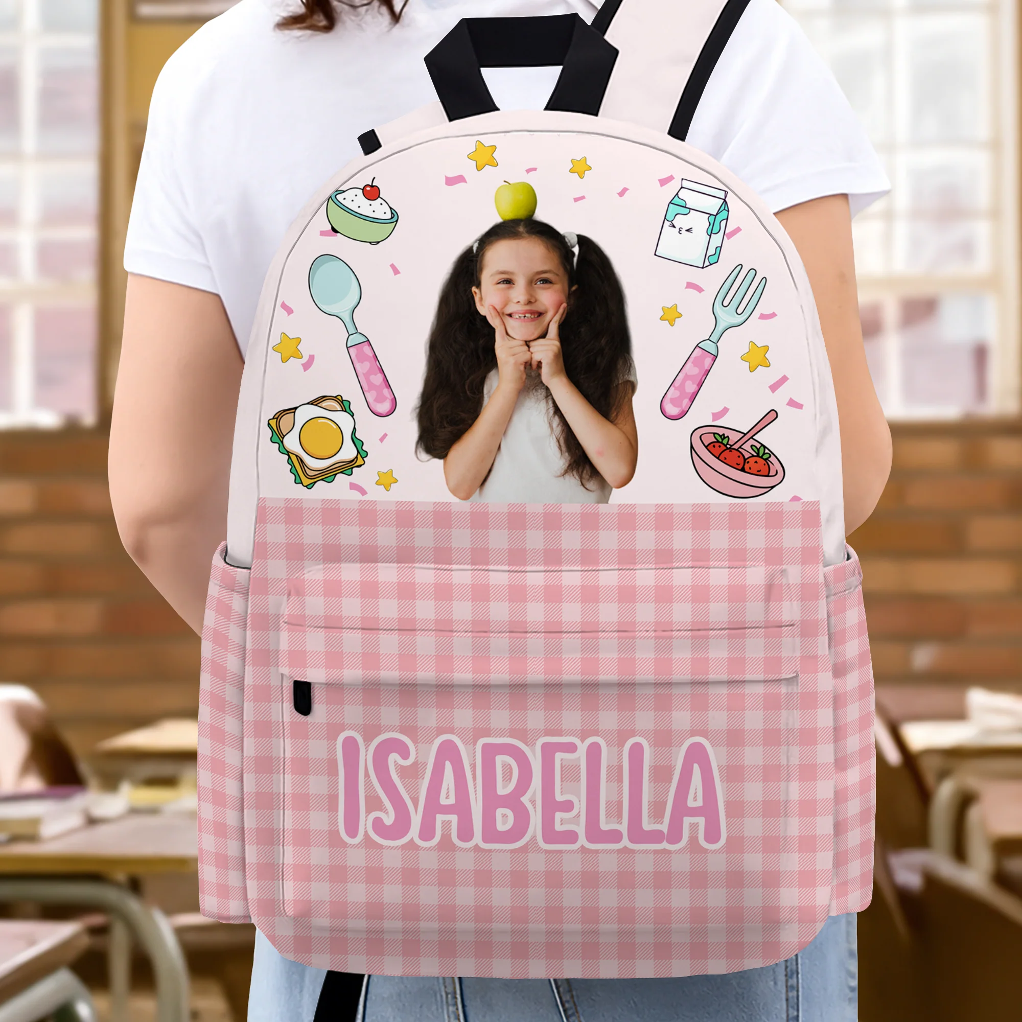 Custom Photo I Packed This With Love Personalized Backpack LM32 893895 - Image 5