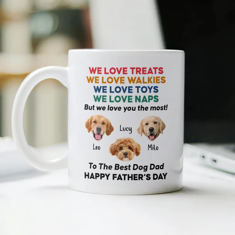 Custom Photo Love You The Most Version 2 - Personalized Custom Coffee Mug HO82 894082