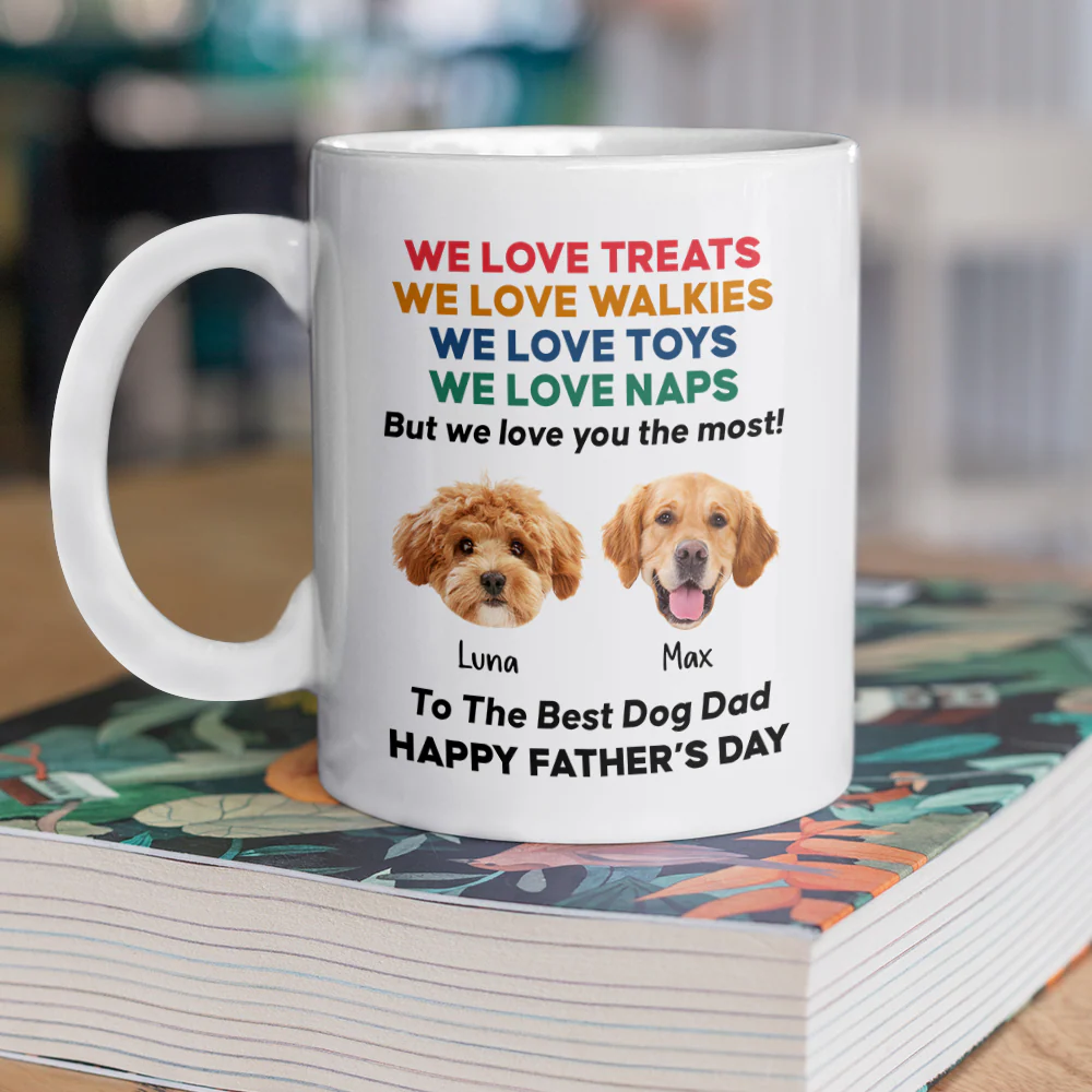 Custom Photo Love You The Most Version 2 - Personalized Custom Coffee Mug HO82 894082 - Image 4