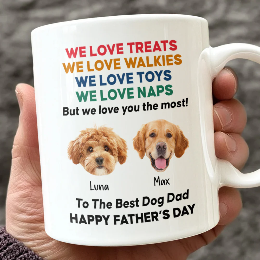 Custom Photo Love You The Most Version 2 - Personalized Custom Coffee Mug HO82 894082 - Image 5