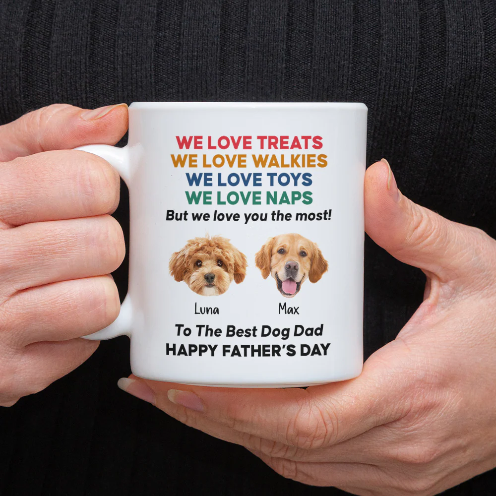 Custom Photo Love You The Most Version 2 - Personalized Custom Coffee Mug HO82 894082 - Image 8