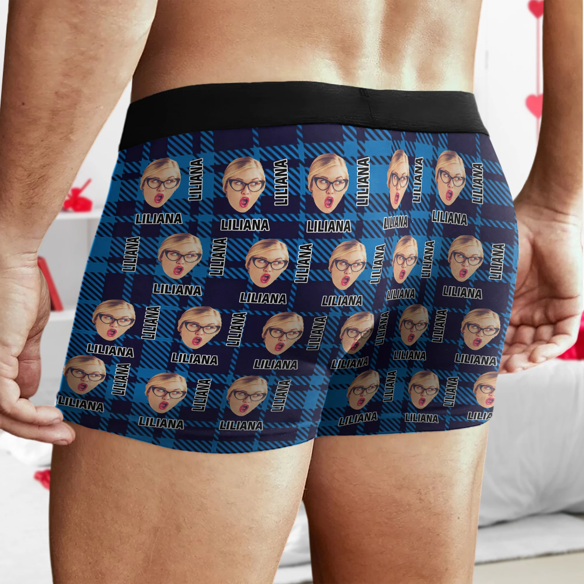 Custom Photo Men's Boxer Gift For Him, Valentine, Anniversary TH10 898211 - Image 7