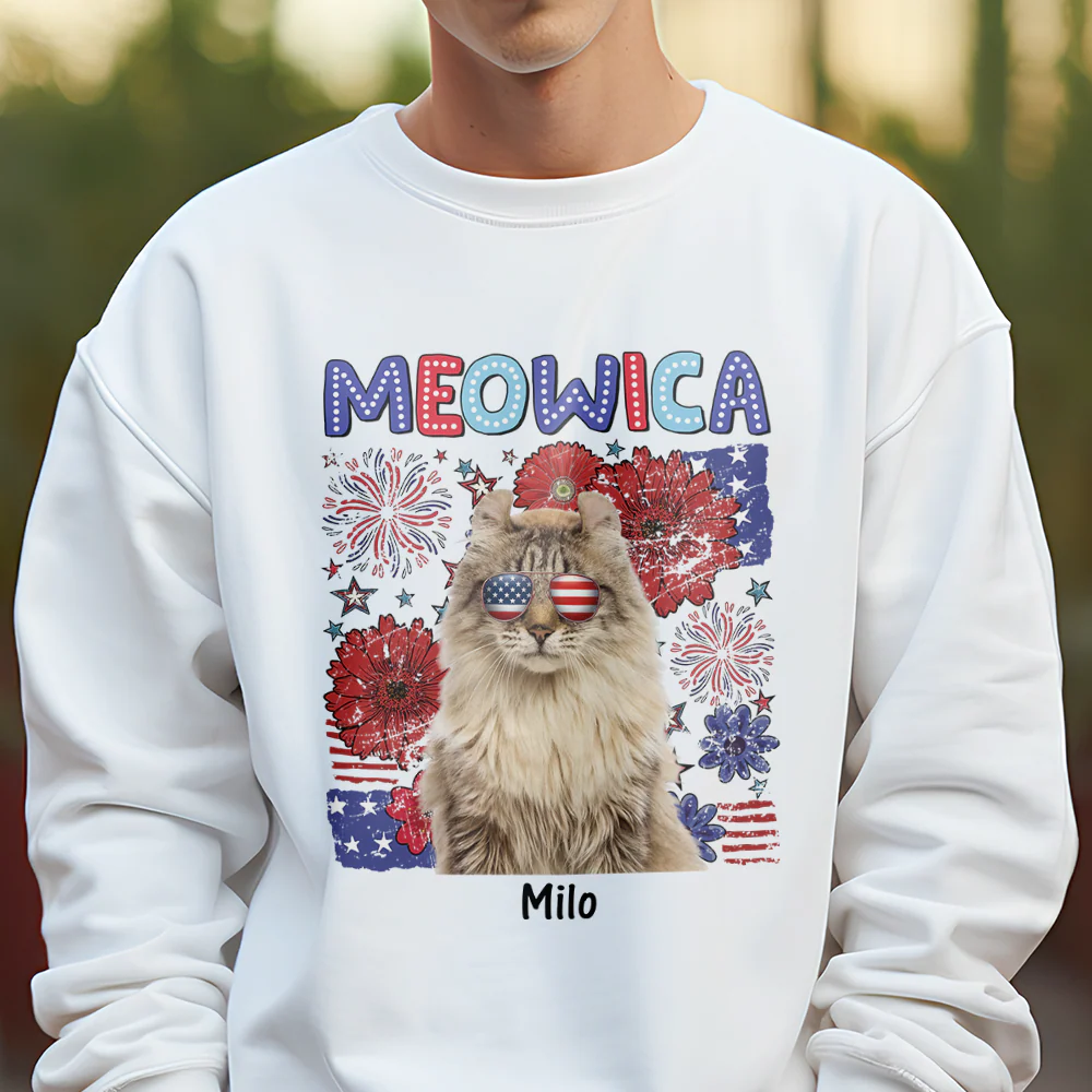 Custom Photo Meowica - Personalized Shirt LM32 893917 - Image 5