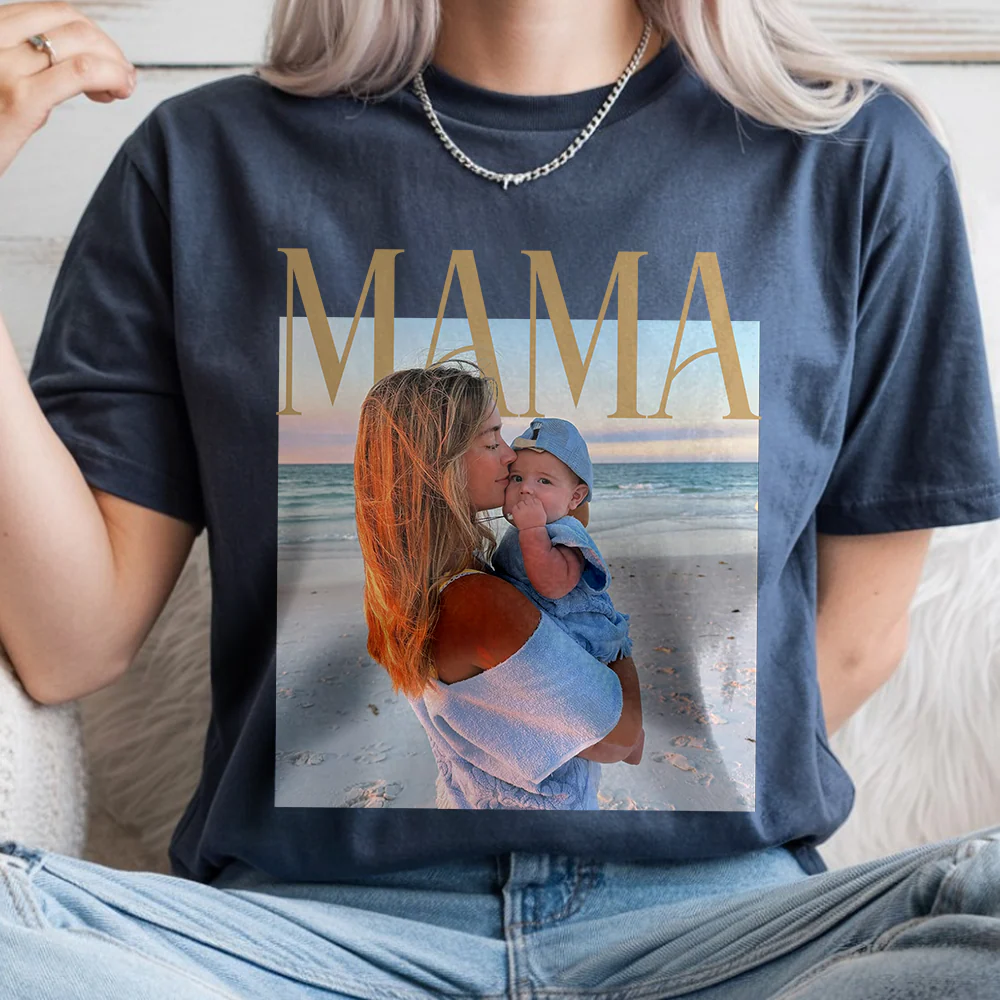 Custom Photo Mom Comfort Shirt Gift For Mother's Day LM32 899187 - Image 6