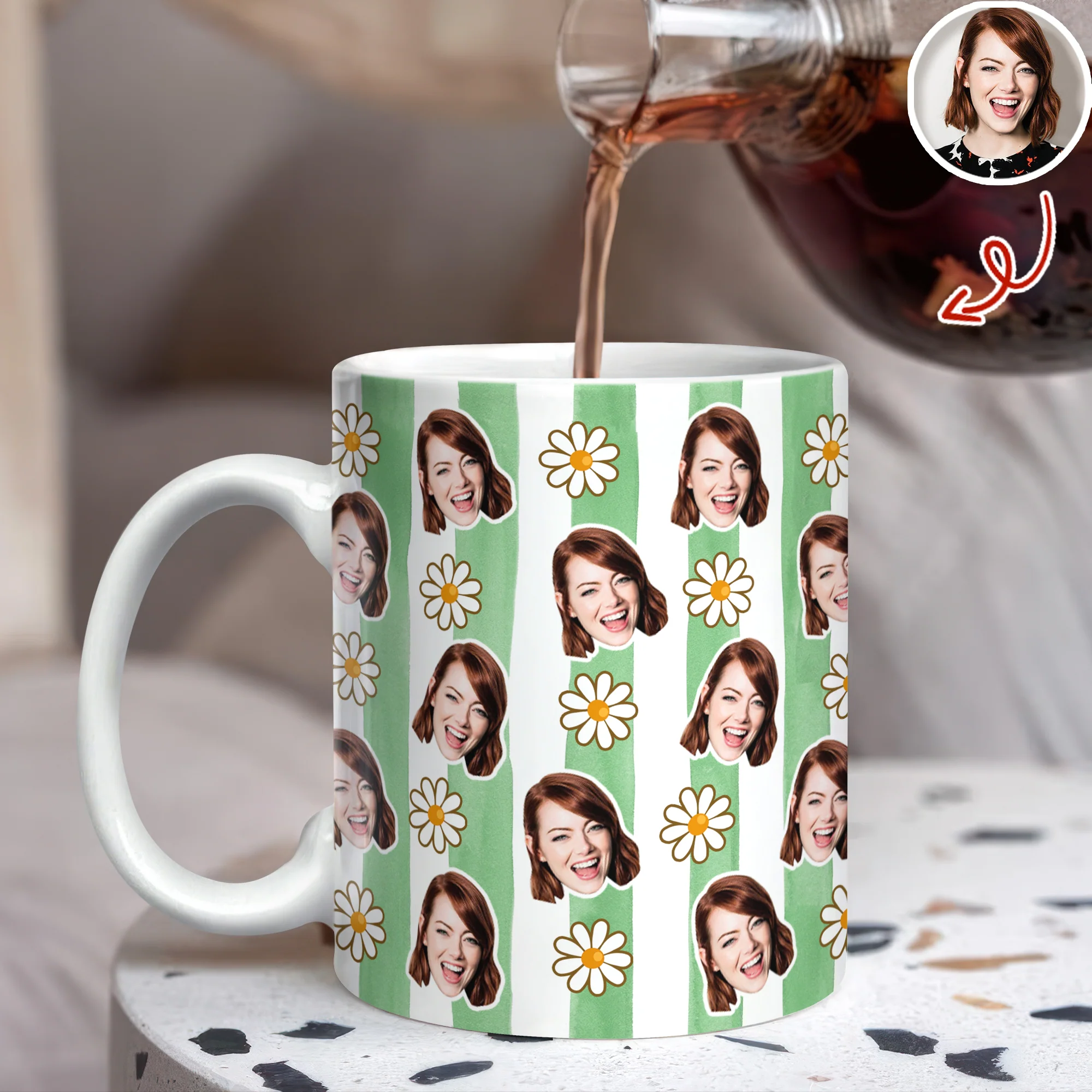 Custom Photo Mug Gift for Family, Couple, Valentine Gift HO82 901074 - Image 7