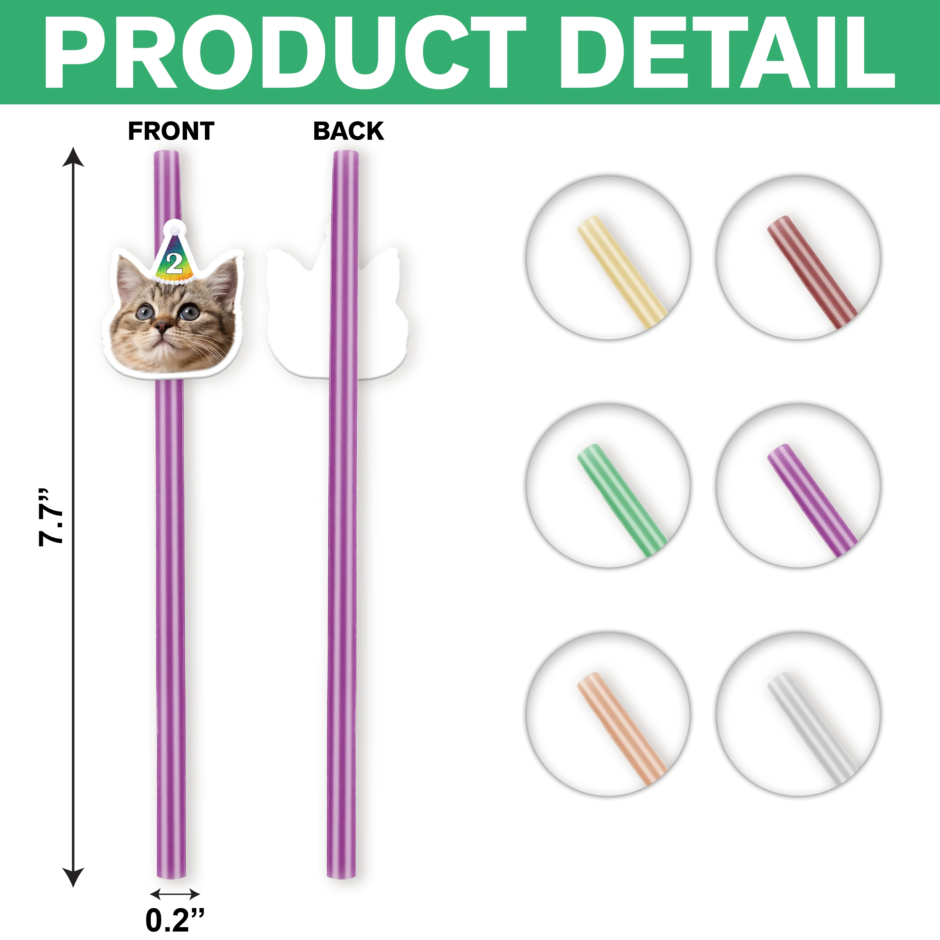 Custom Photo Pet Straw TH10 892747 - Image 8