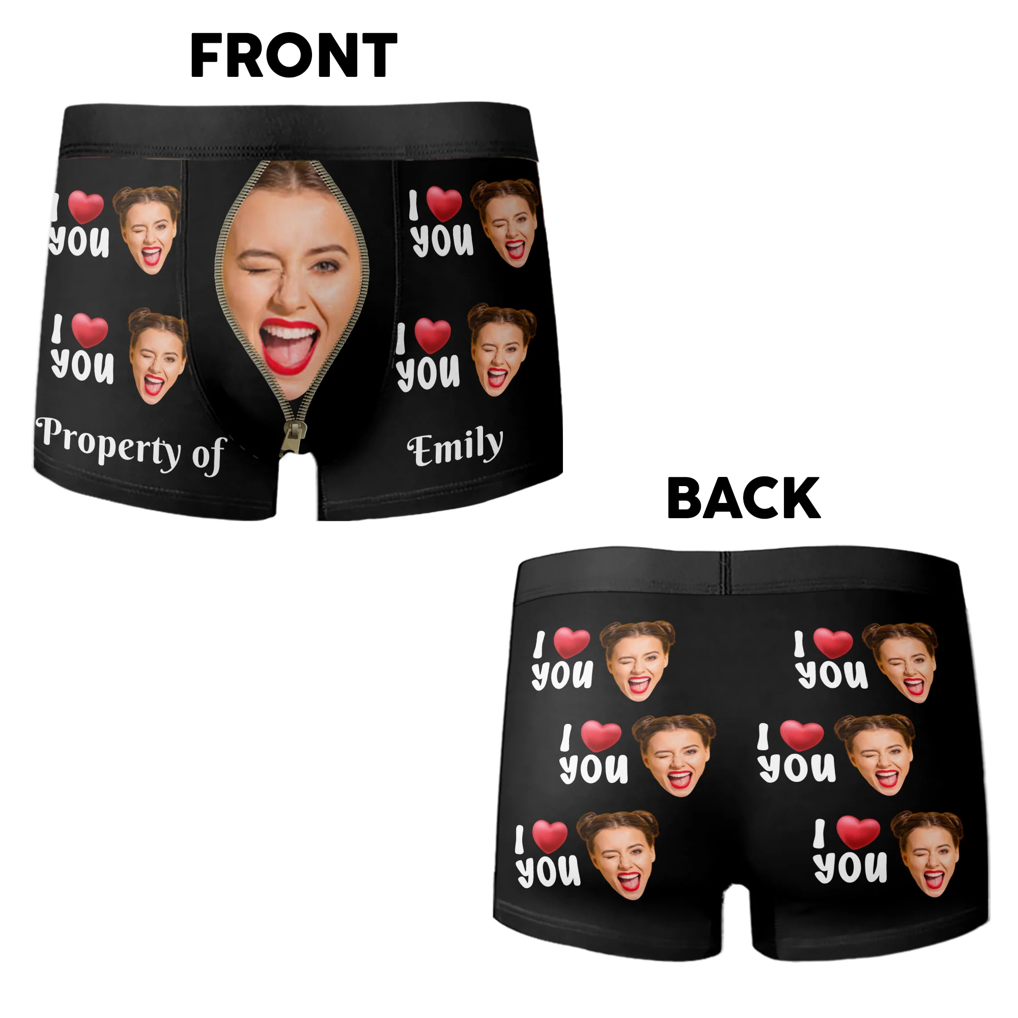 Custom Photo Property Of Her - Personalized Photo Men's Boxer Briefs HA75 898418 - Image 5