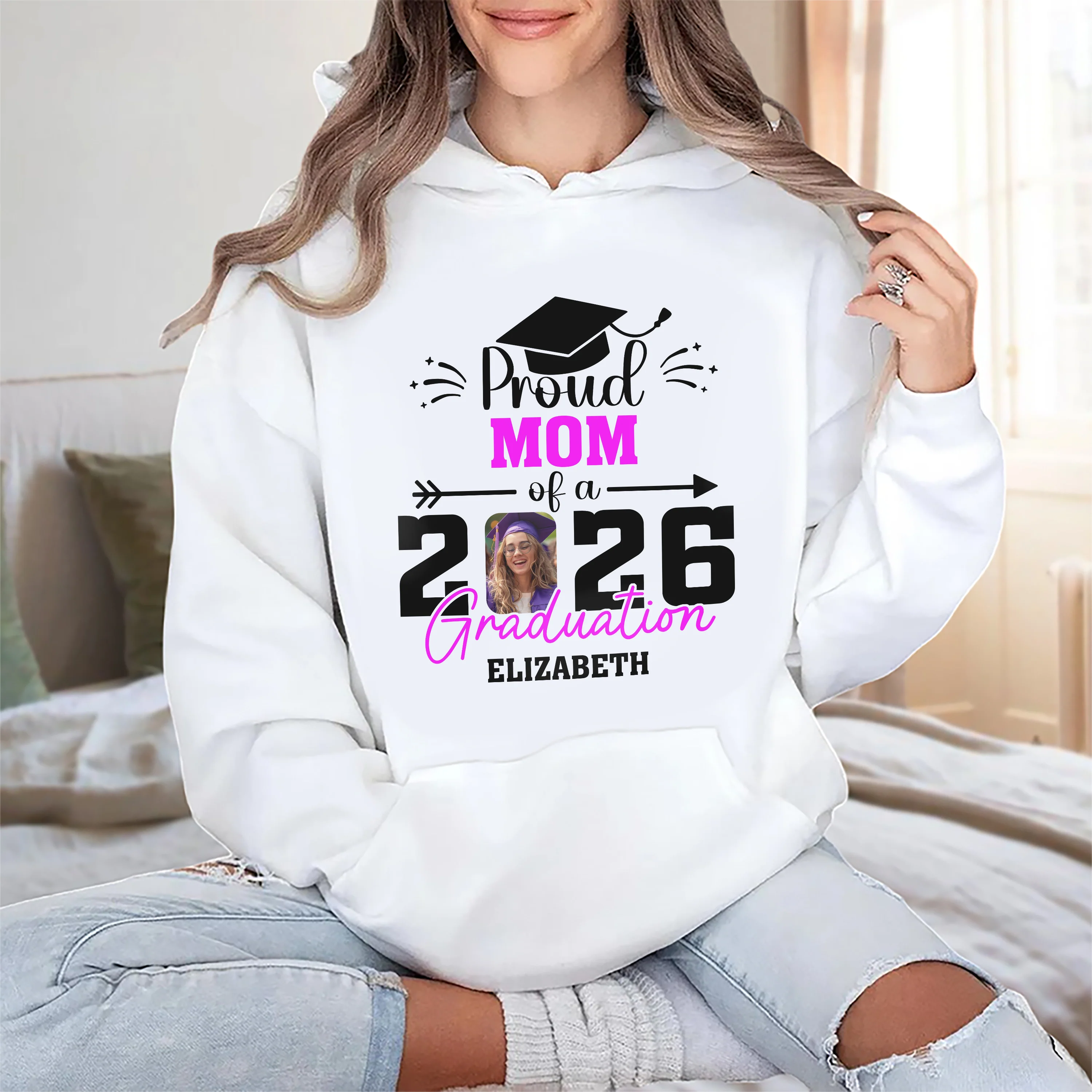Custom Photo Proud Dad Of A Graduate Personalized Graduation Bright Shirt HA75 920472 - Image 4