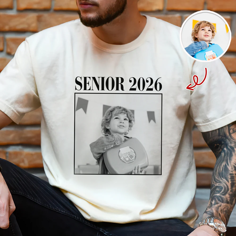 Custom Photo Senior 2026 Comfort Shirt HA75 897634 - Image 3